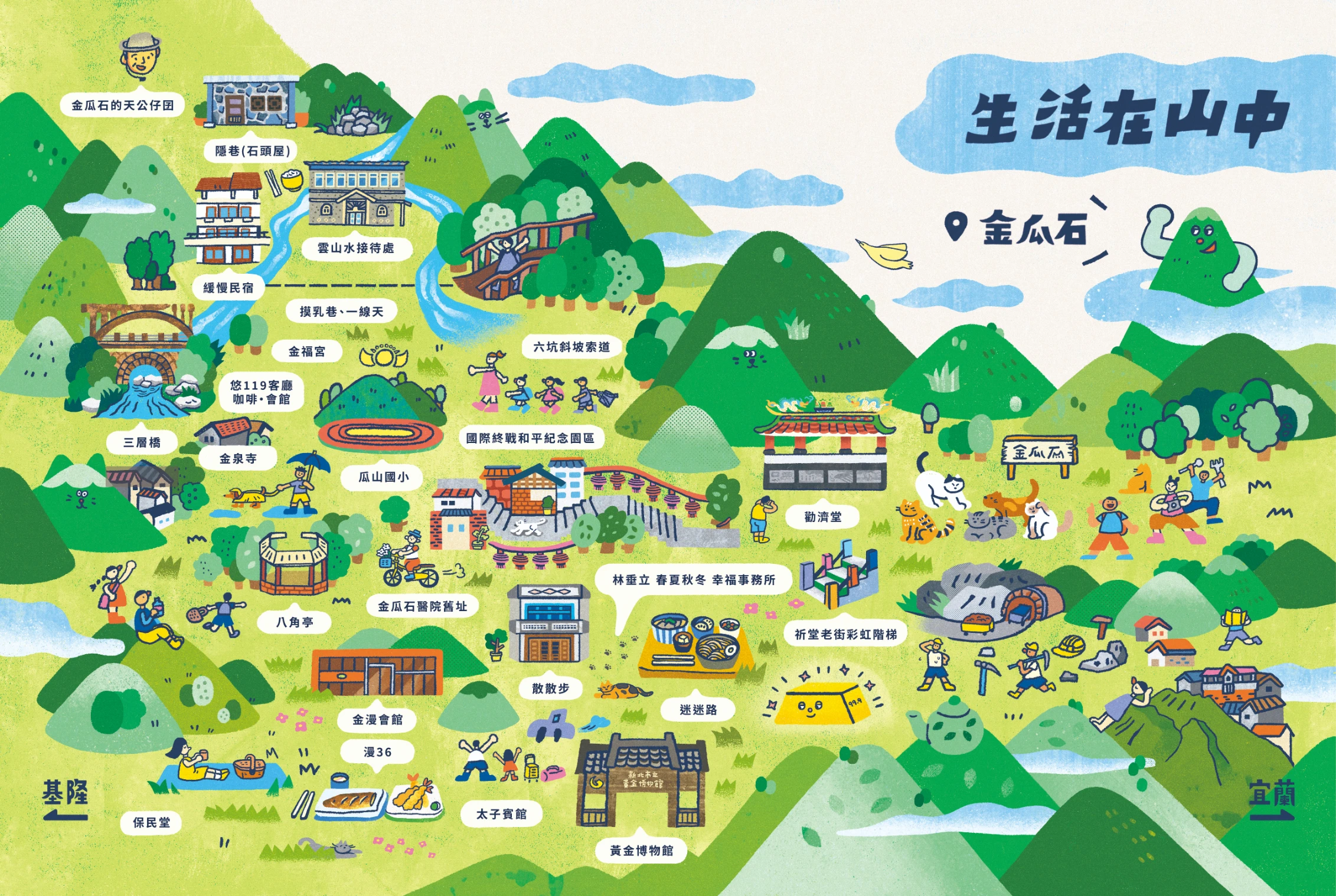 生活在山中地圖-之前